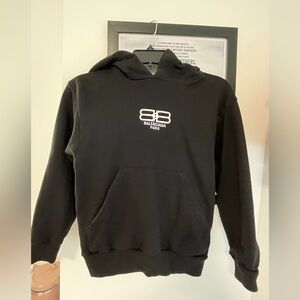 Balenciaga size 8 Big kids fits XXS HOODIE~READ